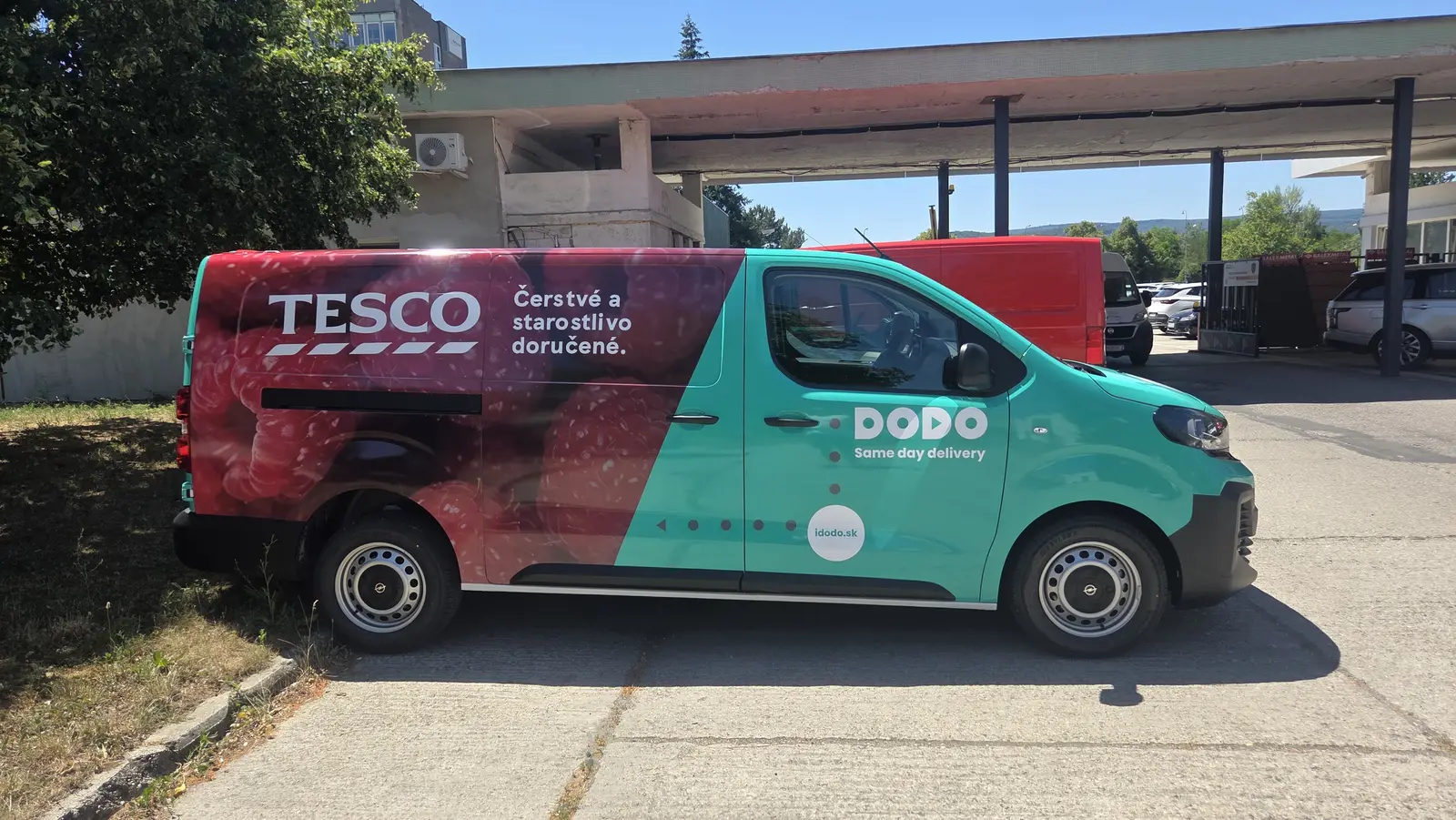 Celopolep doručovacej dodávky